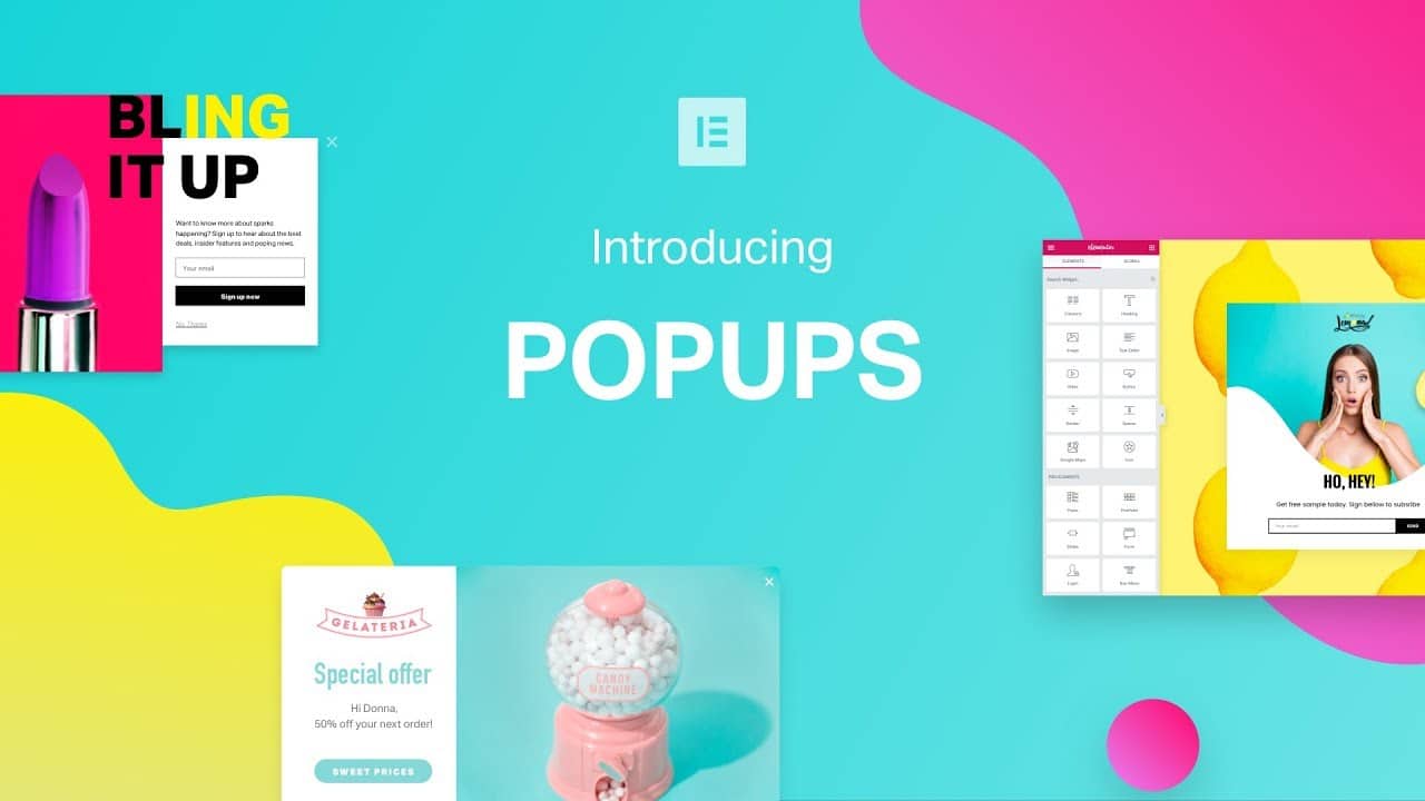 Elementor Popup openen via een tekst link