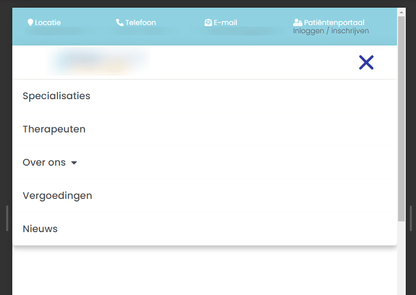Uitlijnen-navigatie-menu-tekst-links-Elementor