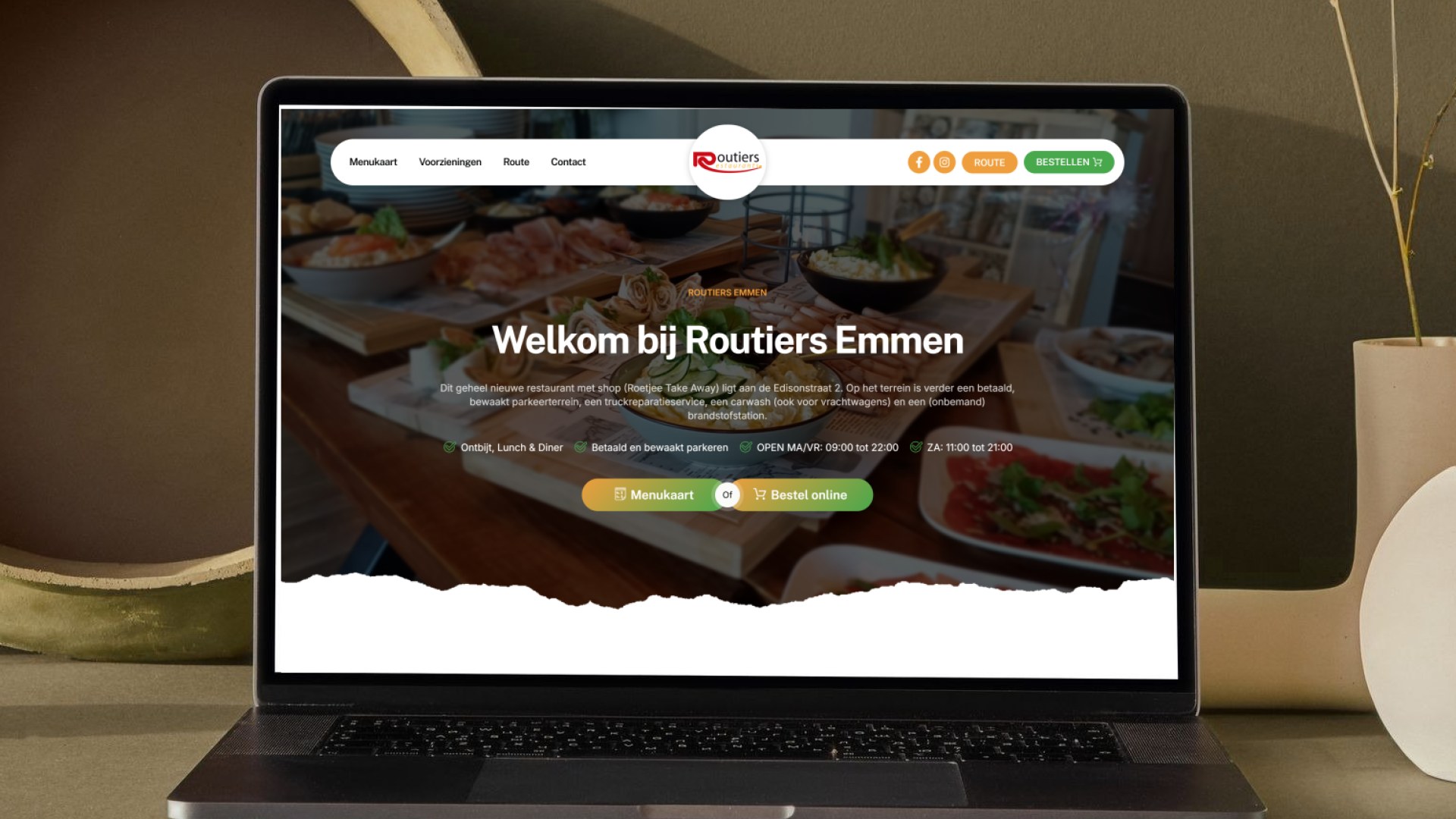 Routiers Emmen - Website door WebsiteToday.nl